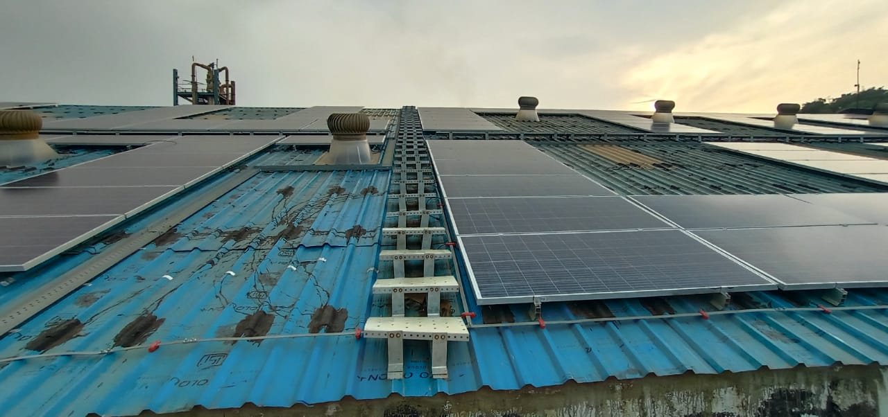 Prayosha Solar installation photo