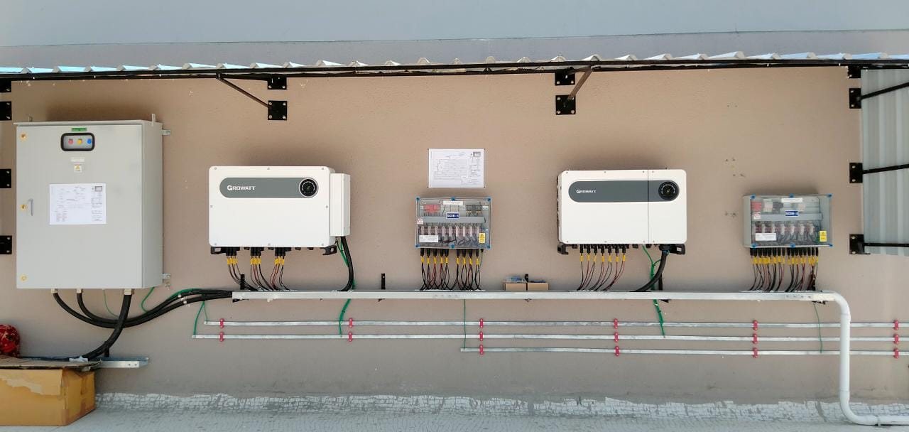 Prayosha Solar rooftop installation