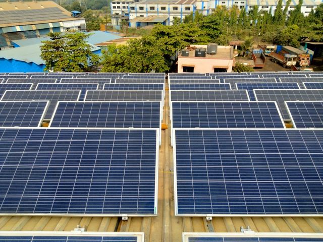 Rooftop Solar Installation by Prayosha Solar at Dadra, D&NH