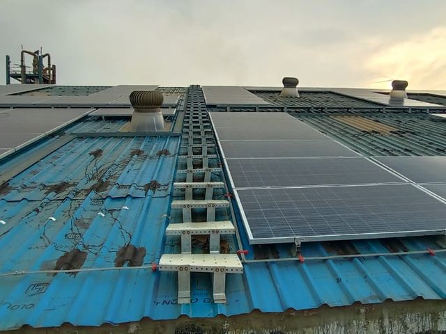 Rooftop Solar Installation by Prayosha Solar at Vapi, Gujarat