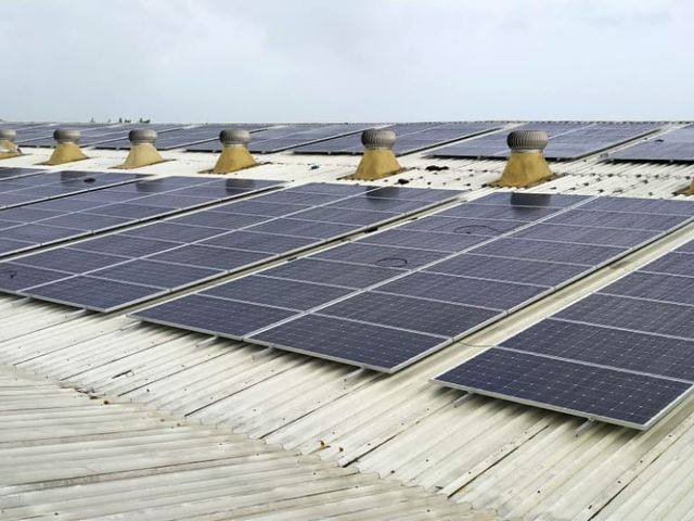 Rooftop Solar Installation by Prayosha Solar at Daman