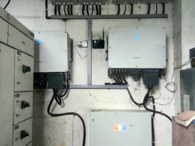 Inverter & Electrical Room by Prayosha Solar at Silvassa, D&NH