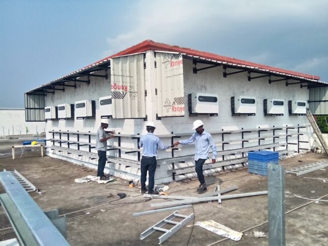 Rooftop Solar Installation by Prayosha Solar at Daman
