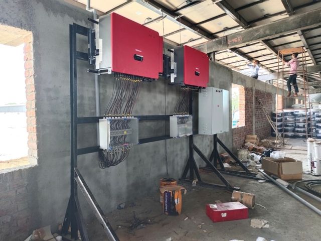 Inverter & Electrical Room by Prayosha Solar at Pune, Maharashtra