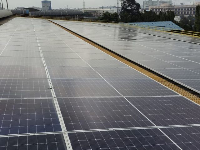 Rooftop Solar Installation by Prayosha Solar at Masat, Silvassa