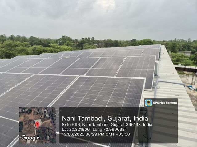 Ground Mounted Plant by Prayosha Solar at Silvassa, D&NH