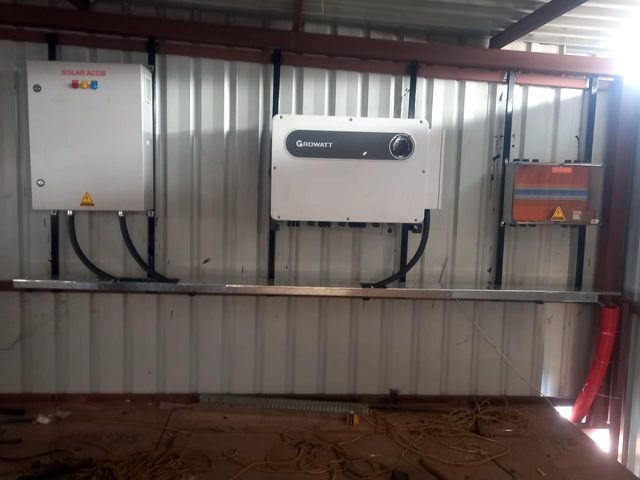 Inverter & Electrical Room by Prayosha Solar at Bhiwandi, Maharashtra